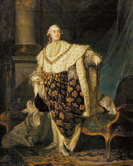 Joseph-Siffred  Duplessis Louis XVI in Coronation Robes Spain oil painting art